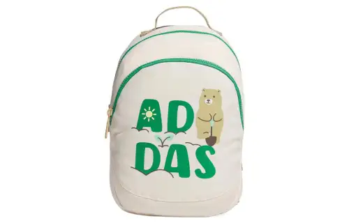 Adidas Recycled Polyester Backpack Regular Women's Light Beige