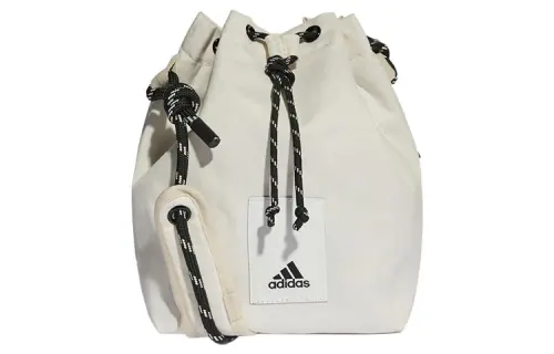 Adidas Cotton Bucket Bags Crossbody Bag, Shoulder Bag Unisex Ecru