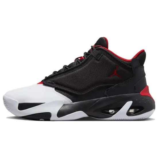 JORDAN Max Aura 4 Black Gym Red White
