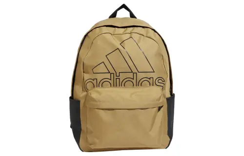 Adidas Zip Pocket Recycled Polyester Backpack Regular Men's Khaki/Black