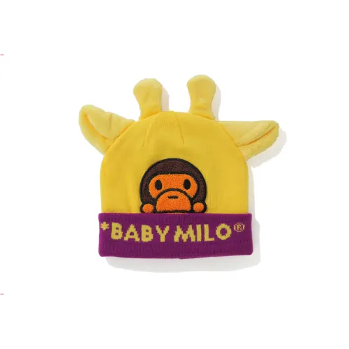A BATHING APE Beanies Kids' Yellow