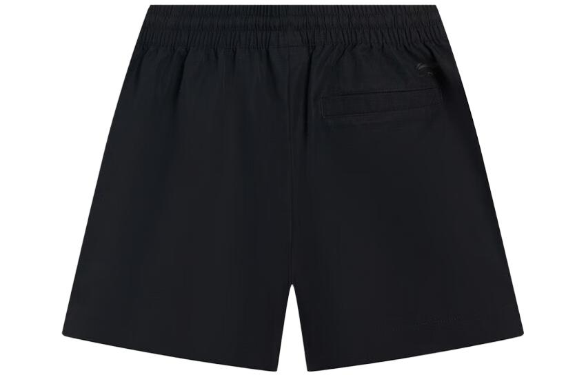 Li Ning Sports Trendy Collection Sports Shorts Women’s Black Moderate Tight Pants
