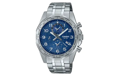 CASIO Men Standard Series Blue Watch MTP-W500D-2A