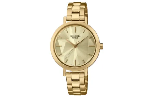 CASIO Women's SHEEN Gold Watch SHE-4558G-9A