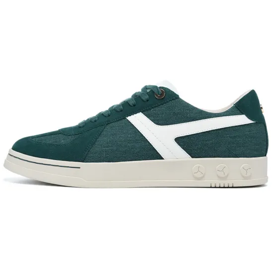 LI-NING 1990 Zhengrong Skateboard Shoes Women's Low-Top Fresh Green/Swan White