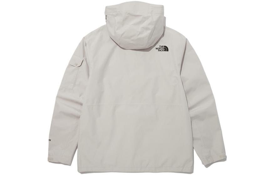 Мужская куртка The North Face GORE-TEX Logo (бежевая) — фото 2