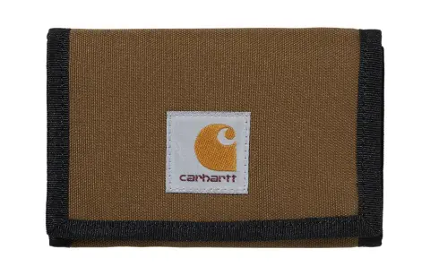 Carhartt WIP Canvas Bag Wallet Unisex Brown