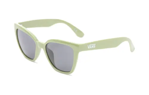 Vans Plate Frame Irregular Shape Sunglasses Women's Green
