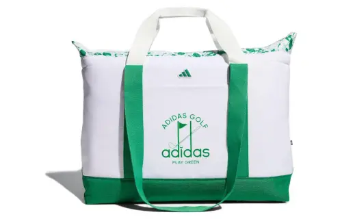 Adidas Polyester Tote Bag, Shopping Bag, Shoulder Bag, Handbag Regular Men's Green/White