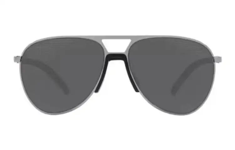 PRADA Aviator Sunglasses Men's Gray