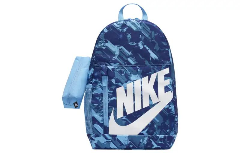 Nike Polyester Backpack Regular Unisex Blue