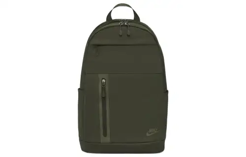 Nike Polyester Backpack Regular Unisex Green