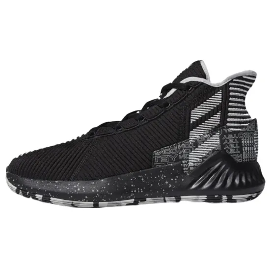 Adidas D Rose 9 Basketball Shoes Men Mid-top Black/White