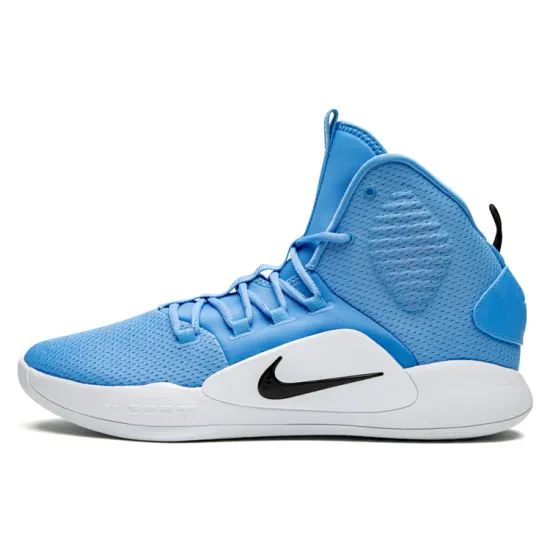 Nike Hyperdunk X Basketball Shoes Men Mid-top White/Royal Blue