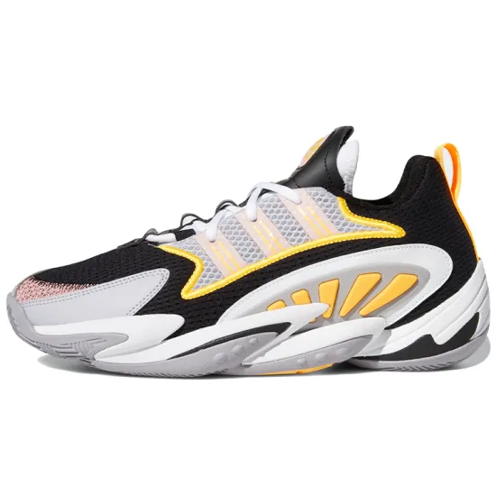 Adidas Originals Crazy BYW 2.0 Basketball Shoes Men Low-top White/Black/Yellow