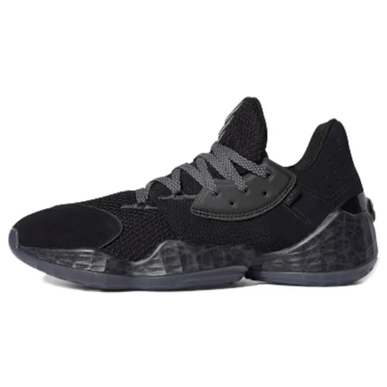 Adidas Harden Vol. 4 Basketball Shoes Men Low-top Black