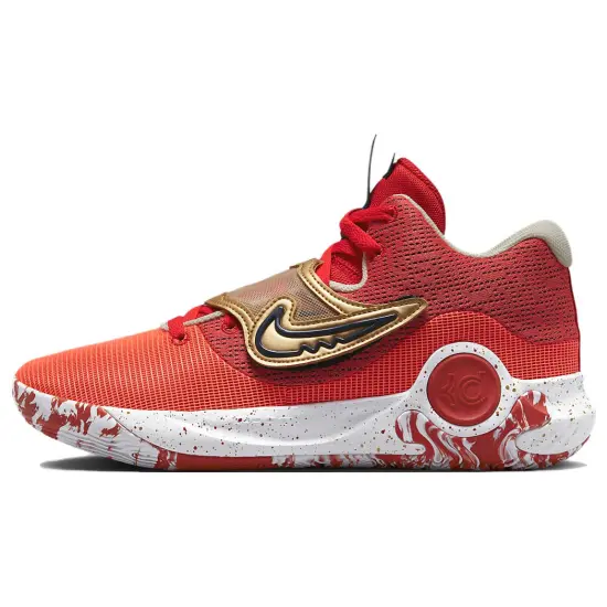 Nike KD Trey 5 X University Red Metallic Gold