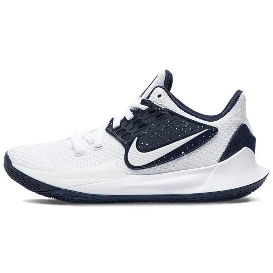 Nike Kyrie Low 2 Basketball Shoes Unisex Low-top White/Dark Blue