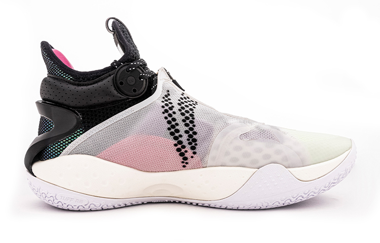 Li Ning SONIC 9 Boom Textile, Synthetic Leather, TPU Cushioning Slip Resistant Abrasion Resistant Coverage Support