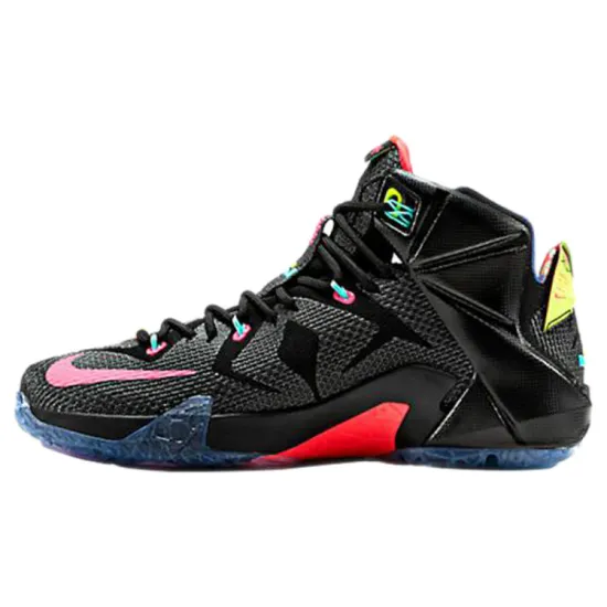 Nike Lebron 12 Ep Data James 'Black Red'