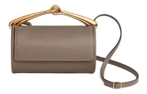 HERMES Maximors Gold tone Lock Swift Calfskin Shoulder Bag, Handbag Women's 18 Etoupe Elephant Gray