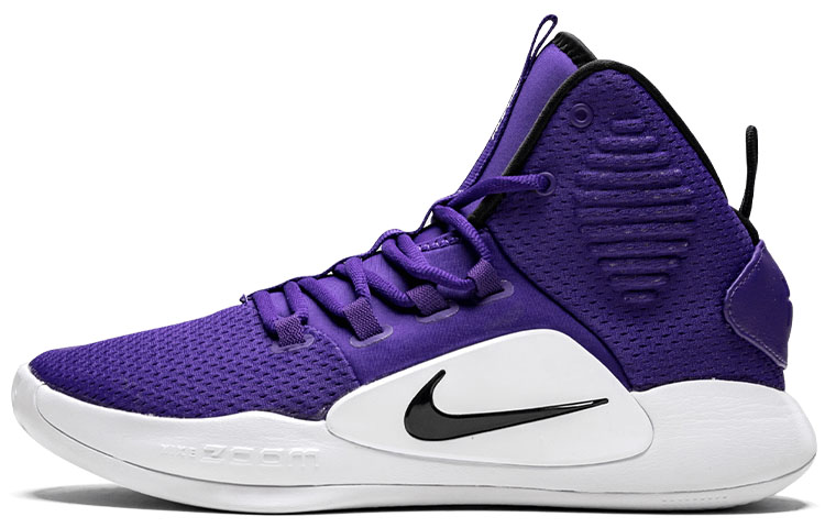 Nike Hyperdunk X TB \"Court Purple\" purple and white practical basketball shoes