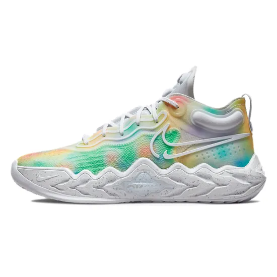 Nike Air Zoom G.T. Run Basketball Shoes Men Low-top White/Green/Orange