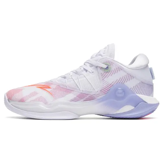 ANTA Skyline 1 Basketball Shoes Men Low-Top White Blue