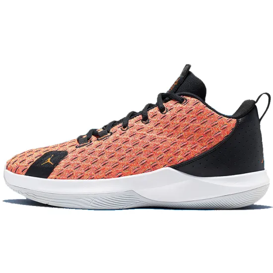 Jordan CP3 12 Basketball Shoes Men Mid-top Black/orange
