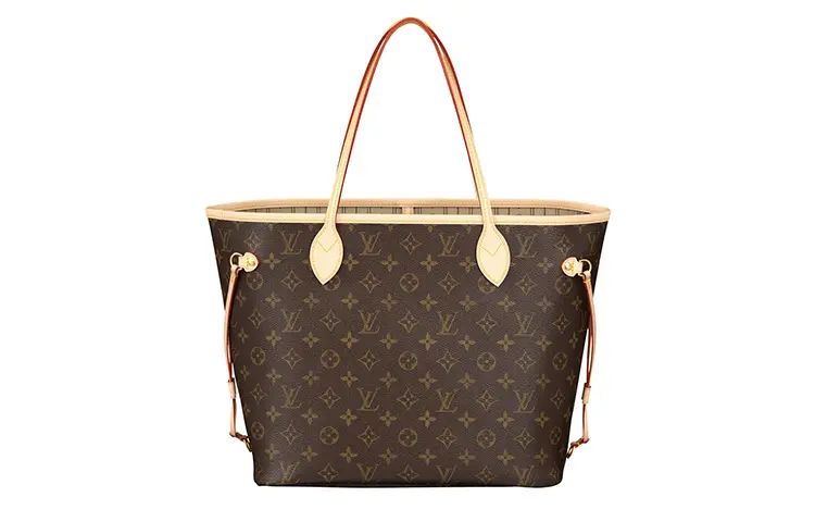 LOUIS VUITTON NEVERFULL Cow Leather Combo Bag, Tote Bag, Shopping Bag, Handbag Medium Women's Brown