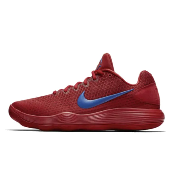 Nike Hyperdunk 2017 Basketball Shoes Men Low-top Red/Blue