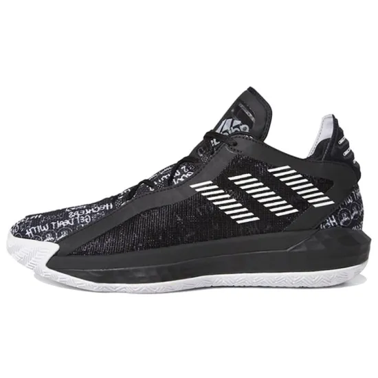 adidas Dame 6 Core Black White
