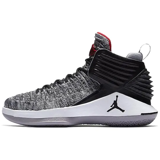 Air Jordan 32 Basketball Shoes Women's Mid-top Black/gray/red