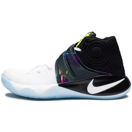 Nike Kyrie 2 Basketball Shoes Men Mid-top White/Black/Volt