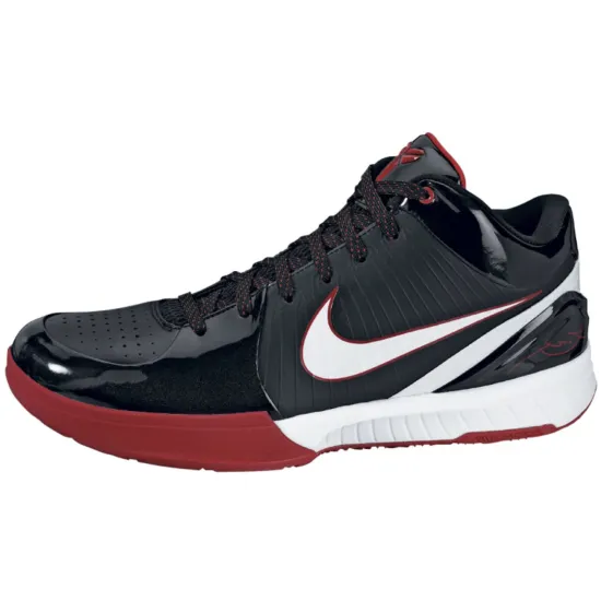 Nike Kobe 4 Black White Varsity Red