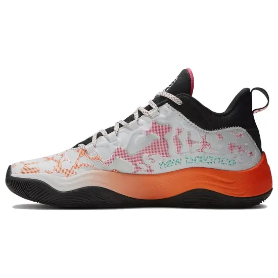 New Balance Two WXY V3 Basketball Shoes Men Low-top White/Black/Orange