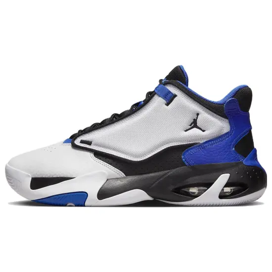Jordan Max Aura 4 White Black Hyper Royal