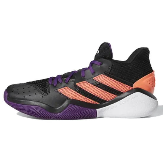 Adidas Harden Stepback Black Purple Coral