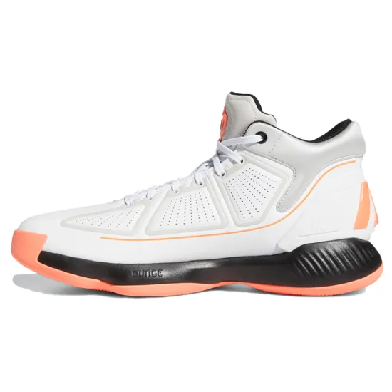 Adidas D Rose 10 Basketball Shoes Men High-top White/Black/Pink