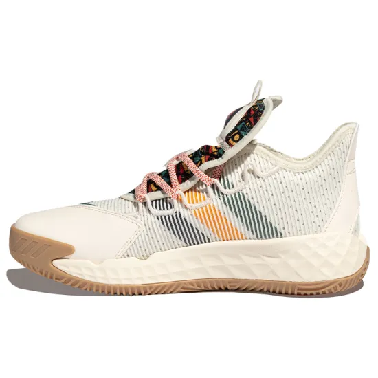 Adidas Pro Boost Basketball Shoes Men Low-top White/Red/Green