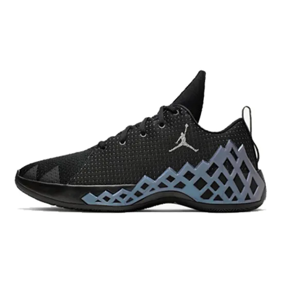 Jordan Jumpman Diamond Low Black Metallic Silver