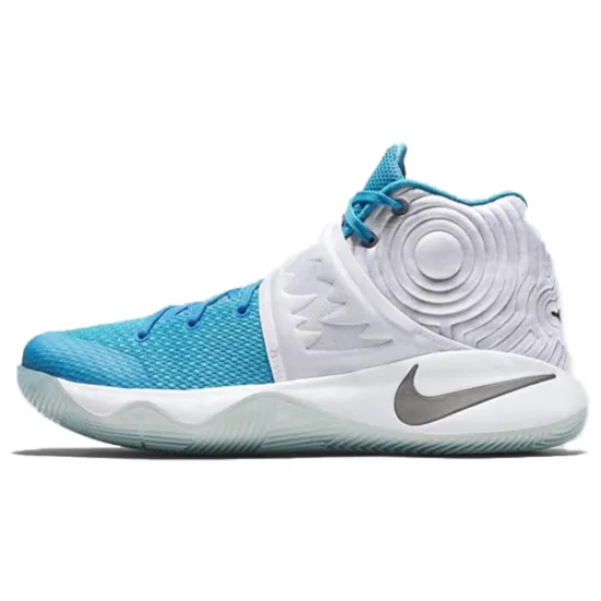 Nike Kyrie 2 Basketball Shoes Men Mid-top Blue/Gray