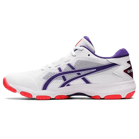 Asics Gel-Netburner Academy 9 Basketball Shoes Women's Low-top White/purple