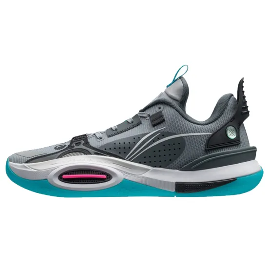 LINING All City 10 V1 Basketball Shoes Men Low-Top Stone Gray