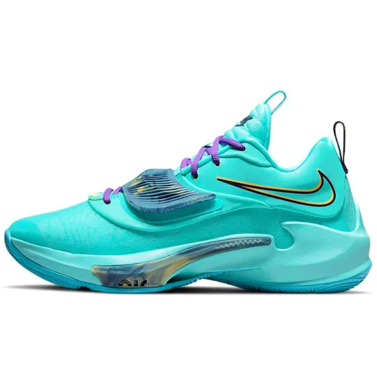 Nike Freak 3 Basketball Shoes Unisex Low-top The Lake Is Blue