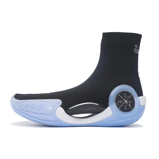 LINING WOW 9 Basketball Shoes Women's High-Top Black