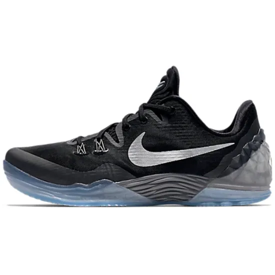 Nike Venomenon 5 Basketball Shoes Men Low-top Black/Sliver