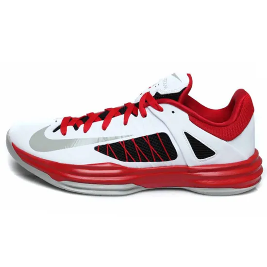Nike Hyperdunk 2012 Basketball Shoes Men Low-top Red/White