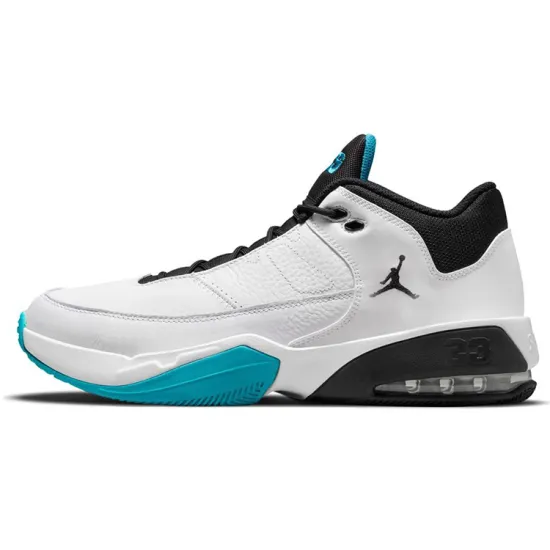 JORDAN Max Aura 3 White Cyber Teal