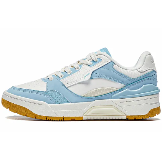 LiNing RSR 101䨻 Low Top Vintage Basketball Shoes Women's Light Ice Blue